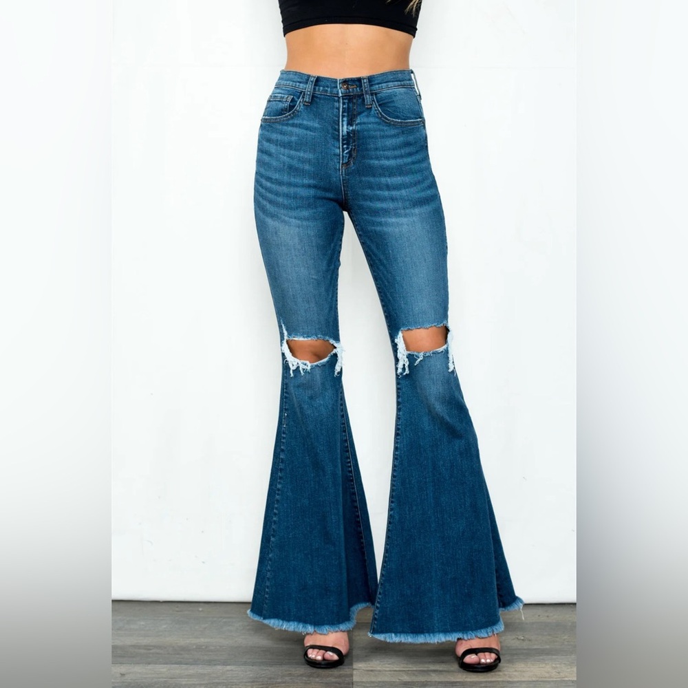 Sneak Peek Flare Denim NWOT